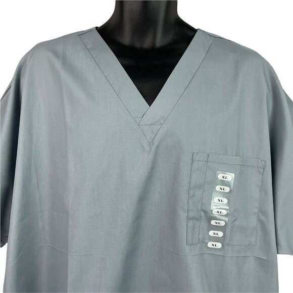 Cherokee Workwear Scrub Top V Neck Unisex XL - Picture 2 of 10